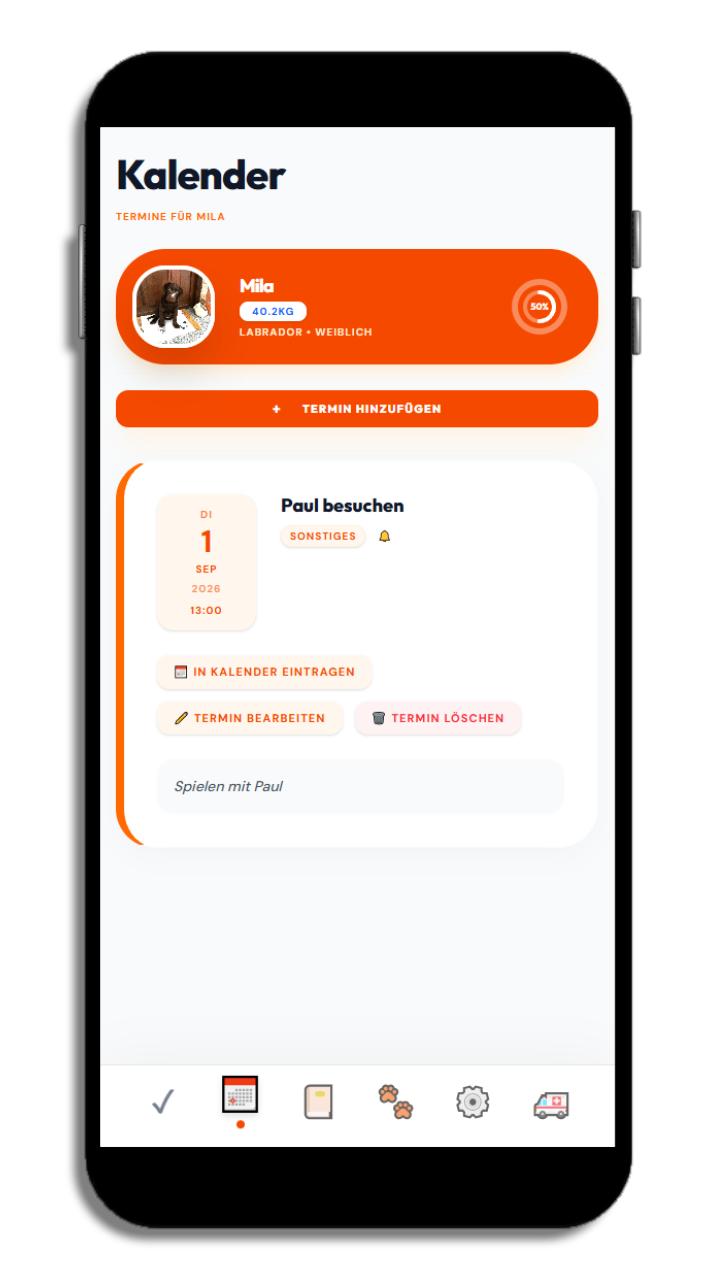 Petuvo – Kalender