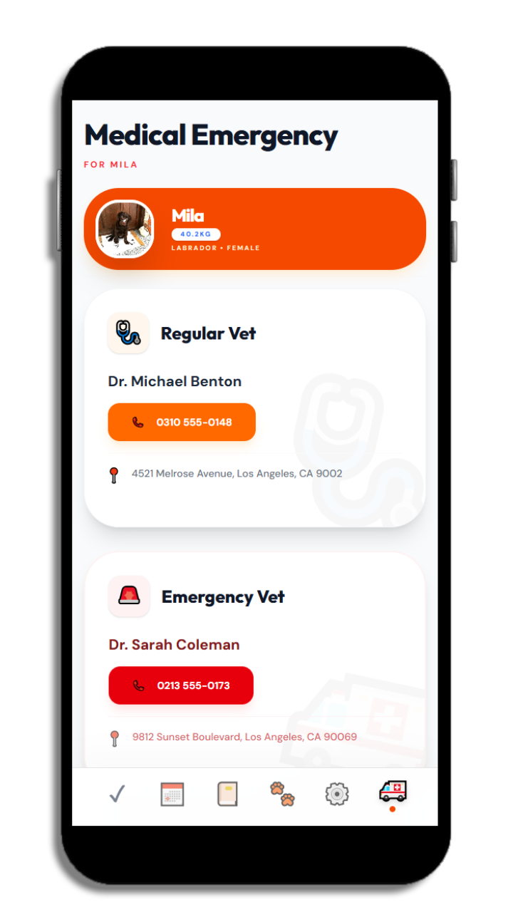 Petuvo – Medical Emergency