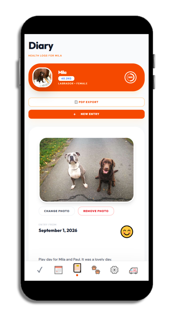 Petuvo – Diary