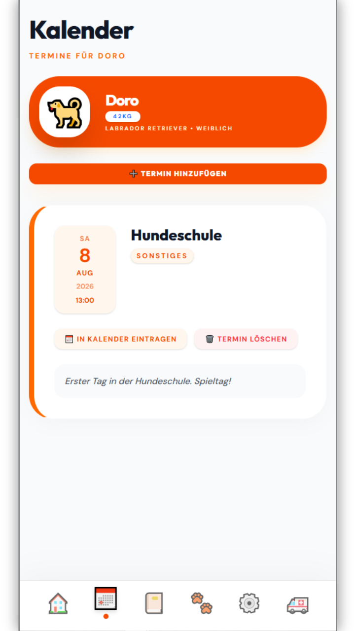 Petuvo – Kalender