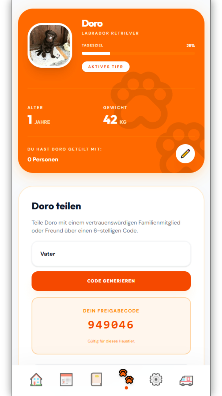 Petuvo – Tiere teilen